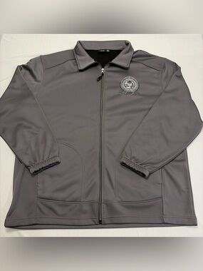 AKWA Full Zip Track Jacket Embroidered IBB 2XL Boilermakers Forgers Shipbuilders